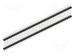 Connector: pin strips; pin header; male; PIN: 44; 2mm; THT; 1x44
