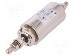 Filter: anti-interference; 440VAC; Cx: 2x 1uF; 300A; Ø55x117mm