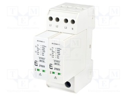 Surge arrester; Type 2+3; Poles: 4; 40kA; Uoper.max: 275VAC; IP20