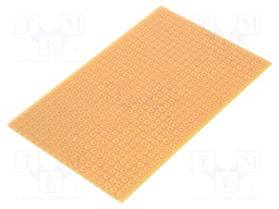 Board: universal; single sided,prototyping; W: 160mm; L: 100mm