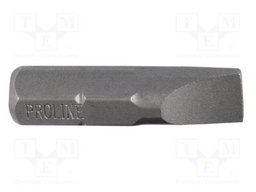 Screwdriver bit; slot; 8x1.6mm; Overall len: 25mm; 10pcs.