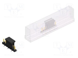 Connector: pin strips; pin header; male; PIN: 7; 2.54mm; SMT; 1x7
