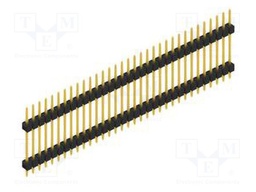 Connector: pin strips; pin header; male; PIN: 33; 2.54mm; THT; 1x33