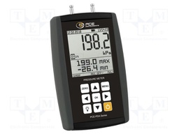 Manometer; -200÷200Pa; LCD 3"; ±1%; Interface: USB micro; IP41