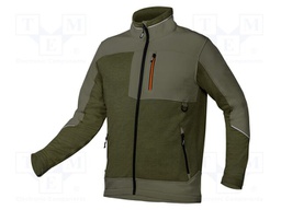Softshell jacket; Size: XL; green; OUTDOOR; 265g/m2