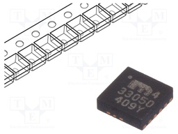 PMIC; DC/DC converter; Uoper: 2.7÷5.5V; Uout: 1.2V; MLF12; buck
