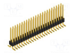 Connector: pin strips; pin header; male; PIN: 46; 1.27mm; SMT; 2x23