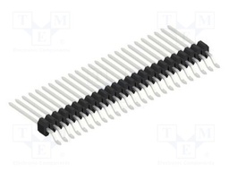 Connector: pin strips; pin header; male; PIN: 25; 1.27mm; SMT; 1x25