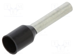 Tip: bootlace ferrule; insulated; copper; 1.5mm2; 10mm; tinned