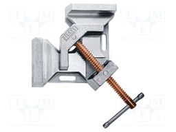 Machine vice; Jaws width: 120mm; angular,adjustable grip; H: 61mm