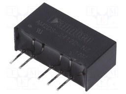 Converter: DC/DC; 2W; Uin: 21.6÷26.4V; Uout: 12VDC; Uout2: -12VDC