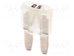 Fuse: fuse; 25A; 32VDC; automotive; 9.1mm; 9.1x3.8x15.3mm