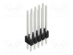 Connector: pin strips; pin header; male; PIN: 10; 1.27mm; THT; 2x5