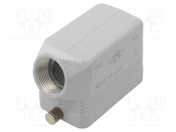 Enclosure: for HDC connectors; C-TYPE; size 57.27; IP66; M25