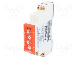 Timer; 0,1s÷100h; DPDT; 250VAC/8A; 12÷240VAC; 12÷240VDC; DIN; PIN: 9