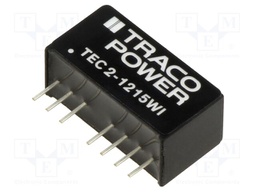 Converter: DC/DC; 2W; Uin: 4.5÷18V; 24VDC; Iout: 83mA; SIP8; 4.5g