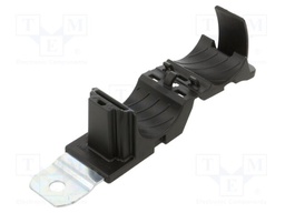 Fixing clamp; Cable P-clips; ØBundle : 19.4÷36mm; W: 34.9mm; black