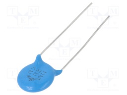 Capacitor: ceramic; 2.2nF; 2kVDC; Y5P; ±10%; 7.5mm