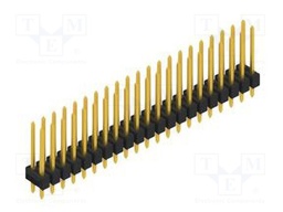 Connector: pin strips; pin header; male; PIN: 42; 2.54mm; THT; 2x21