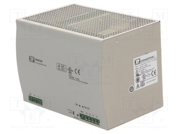 Power supply: switched-mode; 480W; 48VDC; 47÷56VDC; 10A; 90÷264VAC