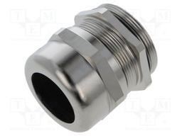 Cable gland; PG36; IP68; brass; Body plating: nickel