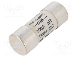 Fuse: fuse; quick blow; 100A; 690VAC; 22.2x58mm