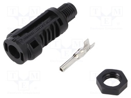 Connector: solar; male; 4÷6mm2; with contacts; crimped; SOLARLOK