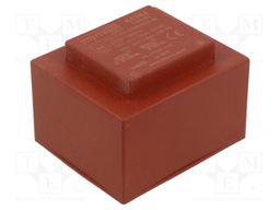 Transformer: encapsulated; 30VA; 230VAC; 24V; 24V; 625mA; 625mA