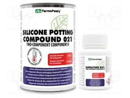 Silicone encapsulating compound; white; Temp: -50÷200°C; 20kV/mm