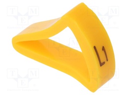 Markers for cables and wires; Label symbol: L1; 10÷16mm; H: 21mm