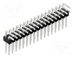 Connector: pin strips; pin header; male; PIN: 34; 2.54mm; THT; 2x17