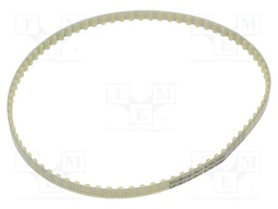 Timing belt; T10; W: 10mm; H: 4.5mm; Lw: 800mm; Tooth height: 2.5mm
