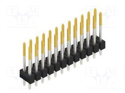 Connector: pin strips; pin header; male; PIN: 24; 2.54mm; THT; 2x12