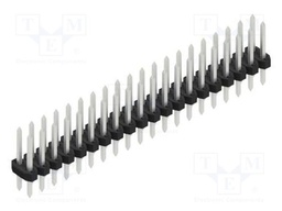 Connector: pin strips; pin header; male; PIN: 40; 2mm; THT; 2x20