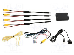 Multimedia adapter; 12VDC; Car brand: universal; -30÷75°C