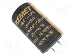 Capacitor: electrolytic