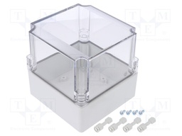 Enclosure: multipurpose; X: 125mm; Y: 125mm; Z: 125mm; MPC; IP66,IP67