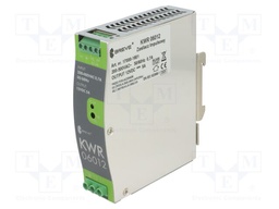 Power supply: switching; 60W; for DIN rail mounting; OUT: 1; KWR