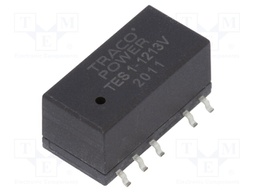 Converter: DC/DC; 1W; Uin: 10.8÷13.2V; 15VDC; Iout: 67mA; SMD; 2g