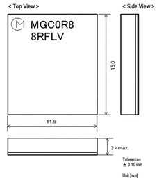 Converter: DC/DC; 6.8W; Uin: 3.3÷5.5V; Uout: 0.85VDC; Iout: 8A; SMD