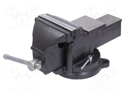 Tool: vice; Mat: iron alloy; 150mm; V: twistable,with anvil; 16.5kg