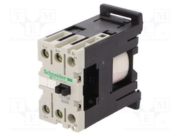 Contactor: 2-pole; NO x2; 24VAC; 6A; DIN; TeSys SK; screw terminals
