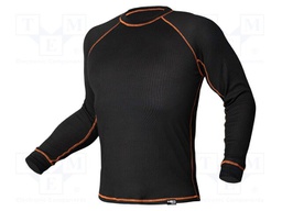 Thermoactive shirt; Size: M,S; black; BASIC