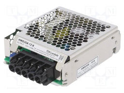 Power supply: industrial; single-channel,universal; 12VDC; 2.5A