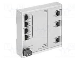 Industrial module: switch Ethernet; unmanaged; 9÷60VDC; RJ45