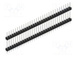 Connector: pin strips; pin header; male; PIN: 31; 2.54mm; THT; 1x31