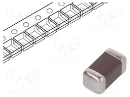 Capacitor: ceramic; MLCC; 4.7uF; 25VDC; X7R; ±10%; SMD; 1206