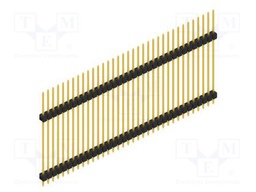 Connector: pin strips; pin header; male; PIN: 35; 2.54mm; THT; 1x35