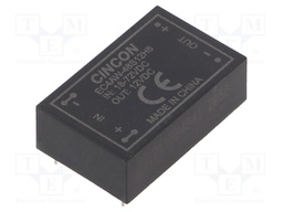Converter: DC/DC; 5/6W; Uin: 18÷72V; 12VDC; Iout: 500mA; DIP24; 13.1g