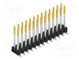 Connector: pin strips; pin header; male; PIN: 26; 2.54mm; SMT; 2x13